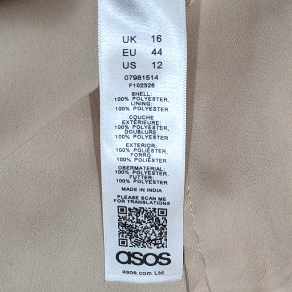 ASOS DESIGN pretty embroidered floral and sequin mesh maxi dress Size 12 - Picture 13 of 14